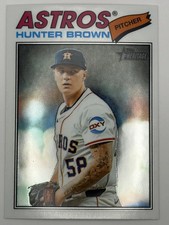 2026 Topps Hunter Brown 170 Chrome
