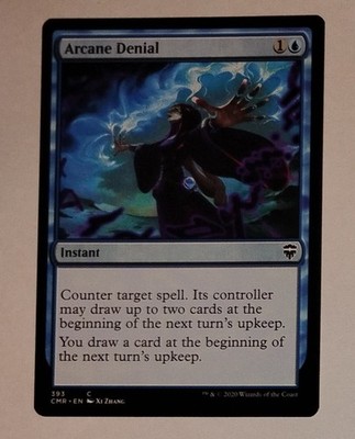 Arcane Denial Regular 393 Common Magic The Gathering Card MTG TCG CCG 2020 CMR