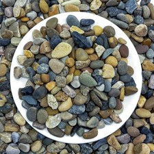 5LB Natural Aquarium Gravel Small River Rocks for Fish Tank Garden Vase Decor