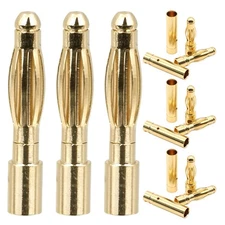 30 Pairs Banana Clips Plug Speaker Wire Connectors Adapter for Connection