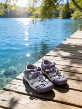 KEEN Newport H2 Kids Youth Size 11 Purple Sport Water Hiking Sandals Closed Toe