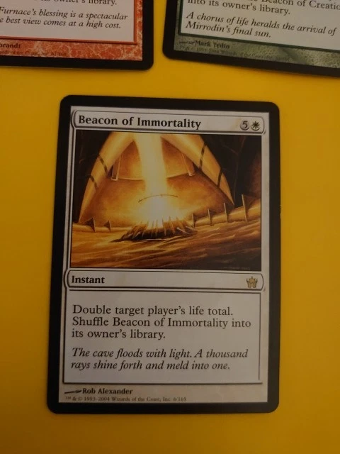 Fifth Dawn. MTG x3 Card. Beacon of Immortality,Creation, Destruction. Rares - Image 2 of 4
