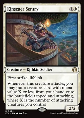 Kinscaer Sentry - Lorwyn Eclipsed - ECL MTG
