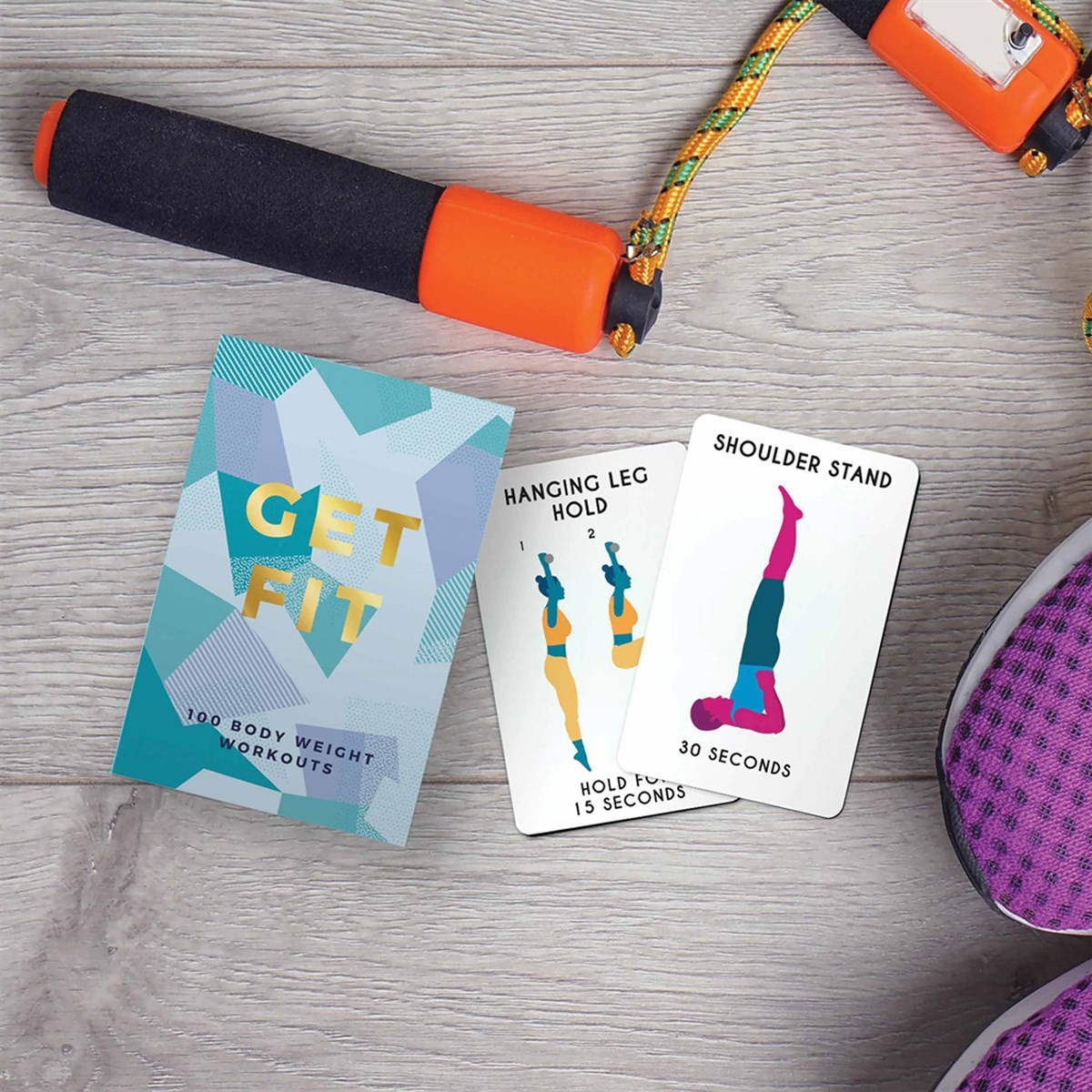 Get Fit Workout Cards, Board & Card Games, Lifestyle, Gift