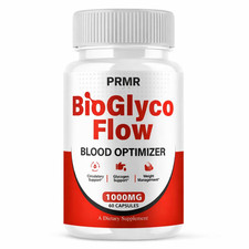 (1 paquete) BioGlyco Flow Blood Optimizer, suplemento BioGlyco Flow (60 cápsulas)