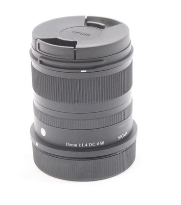 Sigma 15mm F1.4 DC Contemporary Lens for Mirrorless Cameras (Canon RF Mount)