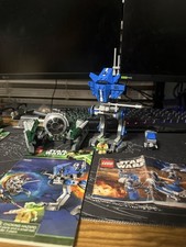 LEGO Star Wars The Clone Wars AT-RT 75002 Set w/ Yoda Minifig, ship & Manuals