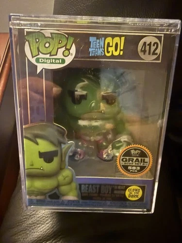 Beast Boy As Beast Monster 412 Glow - Funko Pop Grail LE 583 - Teen Titans Go!