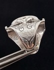 Massive Vintage Sterling Silver 925 Handmade Bali Turquoise Coral Ring Size 8.75 — photo 7