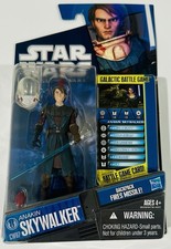 Star Wars Clone Wars Anakin Skywalker Space CW07 Figure Hasbro 2010 Animated New