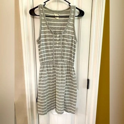 Pre-Loved in Excellent Condition Levi s Striped Shirt Dress Size XS