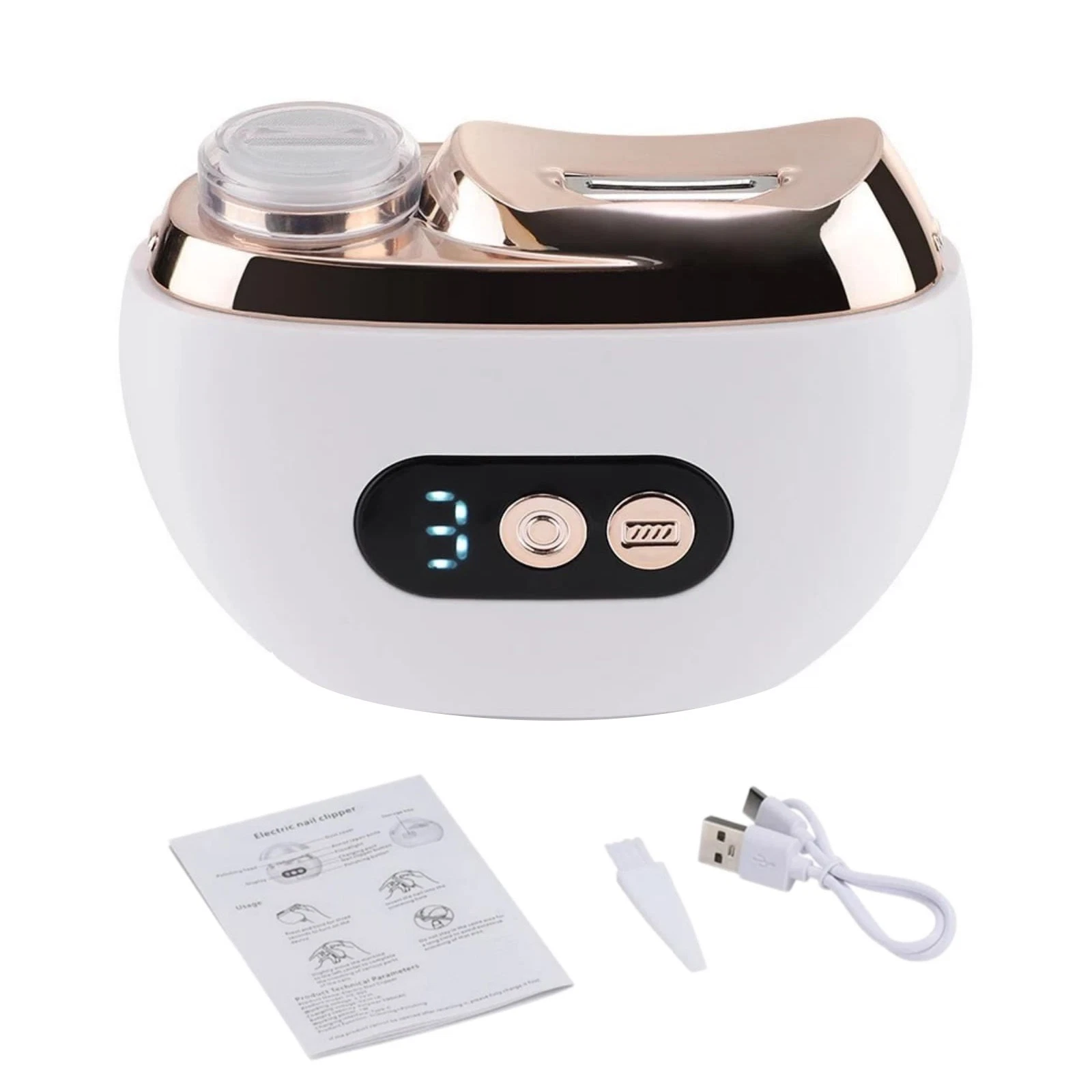 Portable Electric Nail File for Infants Adults Seniors Type-C Rechargeable
Opens in a new window or