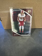 2020 Panini Absolute Chase Young Rookie Card RC Washington Redskins #117. rookie card picture