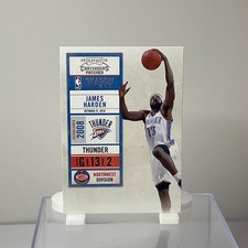 2010-11 Panini Playoff Contenders- James Harden #30