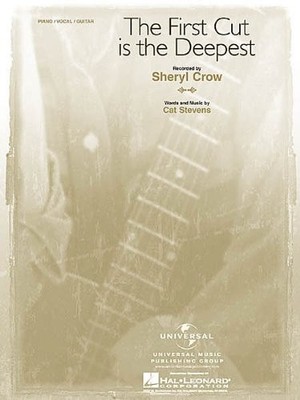 THE FIRST CUT IS THE DEEPEST (PIANO/VOCAL, SHEET MUSIC) **BRAND NEW**