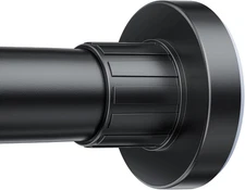 Shower Curtain Rod 32-80 Inch Adjustable - 1 Inch Diameter Heavy Duty No Drill S