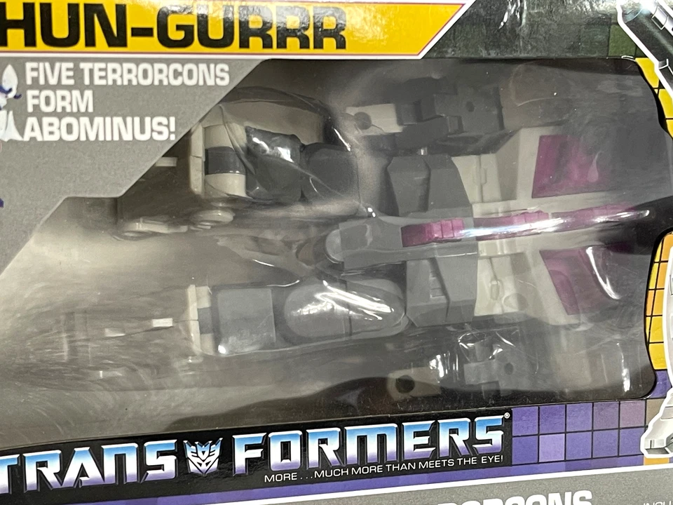 Transformers G1 Combiner Terrorcon Leader Hun-Gurrr Boxed/new KO ver release. - Image 2 of 4