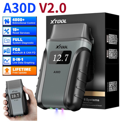 XTOOL A30D Auslesegerät KFZ Deutsch OBD2 Diagnosegerät Profi Scanner ALLE System