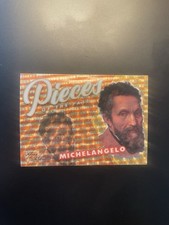 Marketplace image: Michelangelo 2021 Pieces Of The Past Orange Superfractor 1/1