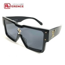 Louis Vuitton Z1578E Cyclone Sunglasses Swarovski Blue Frame Used