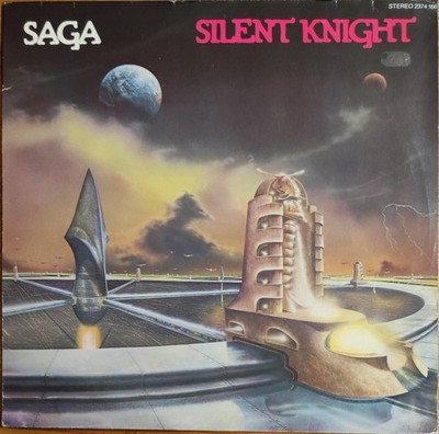 SAGA - SILENT NIGHT - GERMANY PRESS - NO OIS - LP