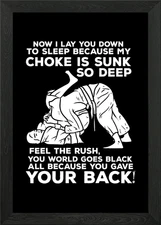 Down To Sleep Framed Wall Art Poster Canvas Print Picture