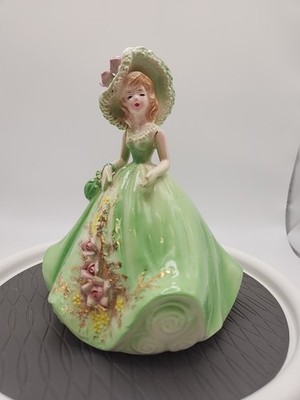 Josef Originals Girl Melody Maids Come to the Cabaret Figurine  Green Musical