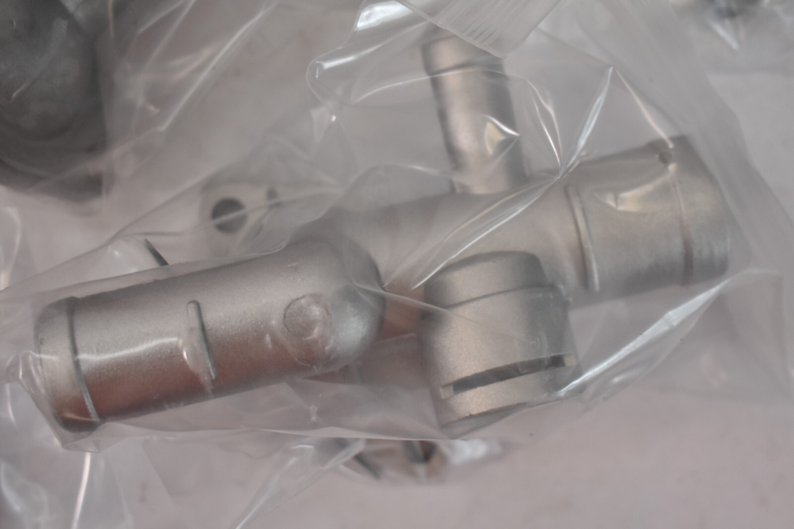 NewYall Cast Aluminum Thermostat Housing Cover Coolant Flange For Audi