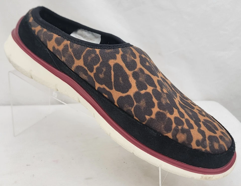 全新 Cole Haan ZeroGrand W22841 Dweller 豹骡拖鞋 女式 美国 10B — 第 2/4 张图片