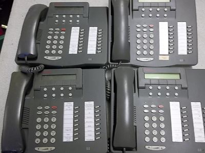 Lucent 108163817 6416D01A-323 Lot of 4 Office Phones *FREE SHIPPING*