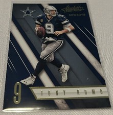 2016 Panini Absolute Football Tony Romo Dallas Cowboys base card #98