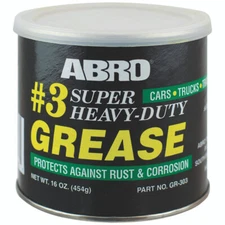 ABRO Masters Super Heavy-Duty #3 Wheel Bearing Grease 16oz Sodium-Based Multi