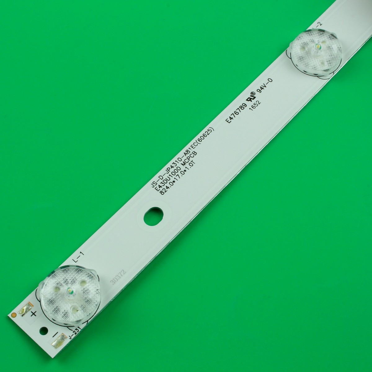 Kit/3pcs TV LED Strips for JS-D-JP4310-A81EC JS-D-JP4310-B81EC
