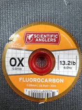 Scientific Anglers Tippet Material with Built-In Line Cutter Size 0X, 1X, 2X