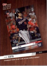 2020 Topps Baseball Best of Topps Now Insert Cards