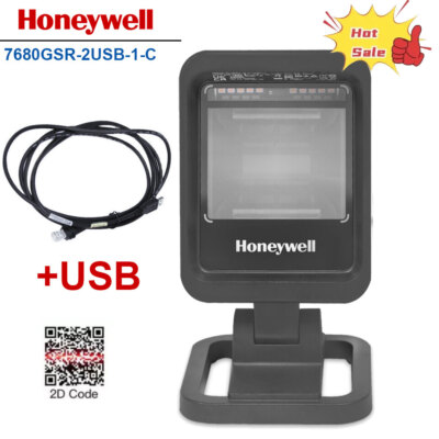 Honeywell Genesis XP 7680GSR-2USB-1-C 2D Imager Barcode Scanner w/ USB Cable NEW