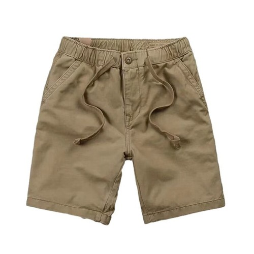 New Drawstring Chino Shorts Mens Cargo Combat Work Elasticated Waist Half Pants - Picture 3 of 28