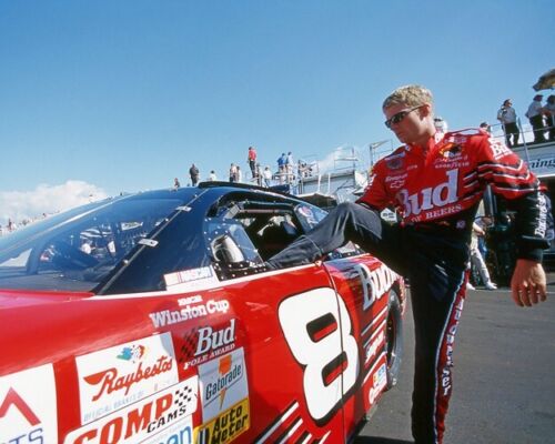 1999 Driver DALE EARNHARDT JR Glossy 8x10 Photo Race Car Print #8 - Picture 1 of 1