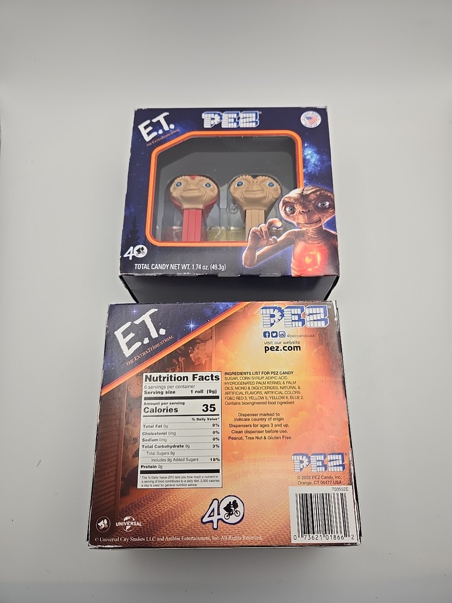 E.T 40周年記念 PEZセット PEZ E.T. 40周年記念 ボックス入り 2点セット ミニサイズ ペッツ