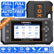 FOXWELL NT624 Elite All System OBD2 Scanner Diagnostic Oil Reset EPB Brake Reset