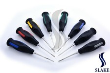 Set Of 8 Luxating Root Elevators Oral Surgery Tooth Extracting Black Handle CE