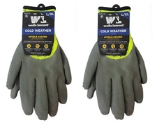 Wells Lamont Nitrile Coated Grip Work Gloves Resistant Large XL L/XL (2 Pack) 