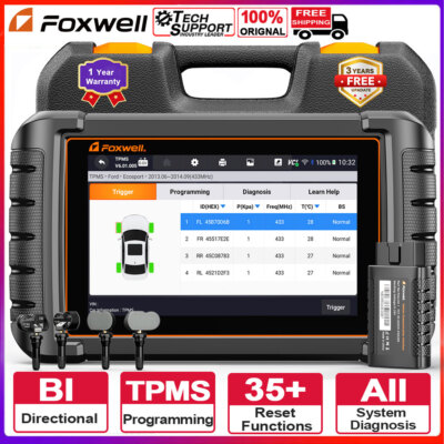 FOXWELL NT809TS KFZ OBD2 Scanner Diagnosegerät Auto TPMS RDKS Sensor Programmier