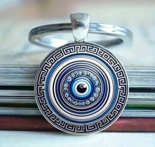 Edler Schlüsselanhänger mit Nazar-Amulett – Schutz & Stil in einem Accessoire