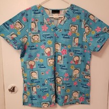 Scrub Top Size L