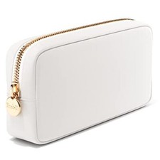 Makeup Bag Travel Cosmetic Bag, Toiletry Bag, Cute Makeup Small White