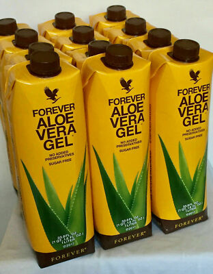 24 bottles x (1L) Forever Living Aloe Vera Gel | eBay