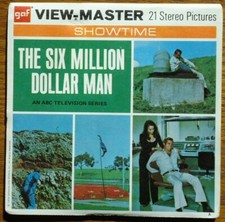 The Six Million Dollar Man GAF View-Master Pack