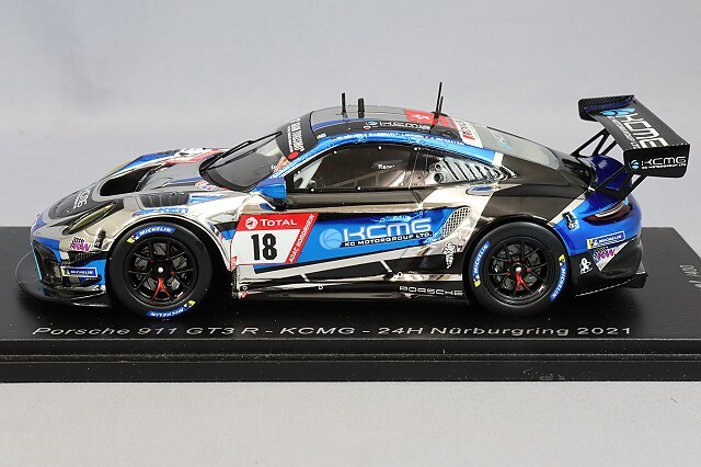 Spark SG775 1/43 PORSCHE 911 GT3 R NO.18 KCMG 24H N