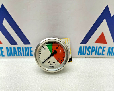 Wika En 837- Pressure Gauge 0-16 BAR /0-220 PSI